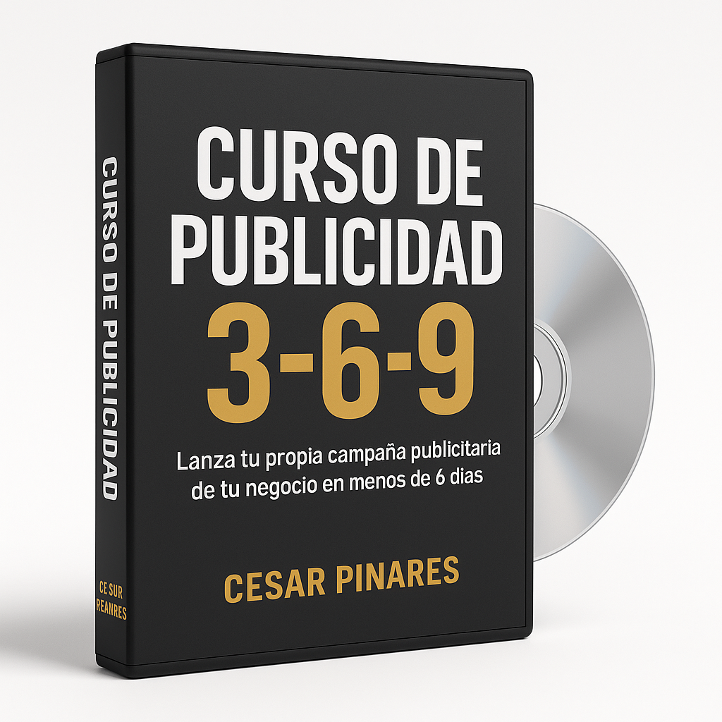 Curso de Publicidad 3-6-9 & Cómo Iniciar Tu Negocio Gastronómico